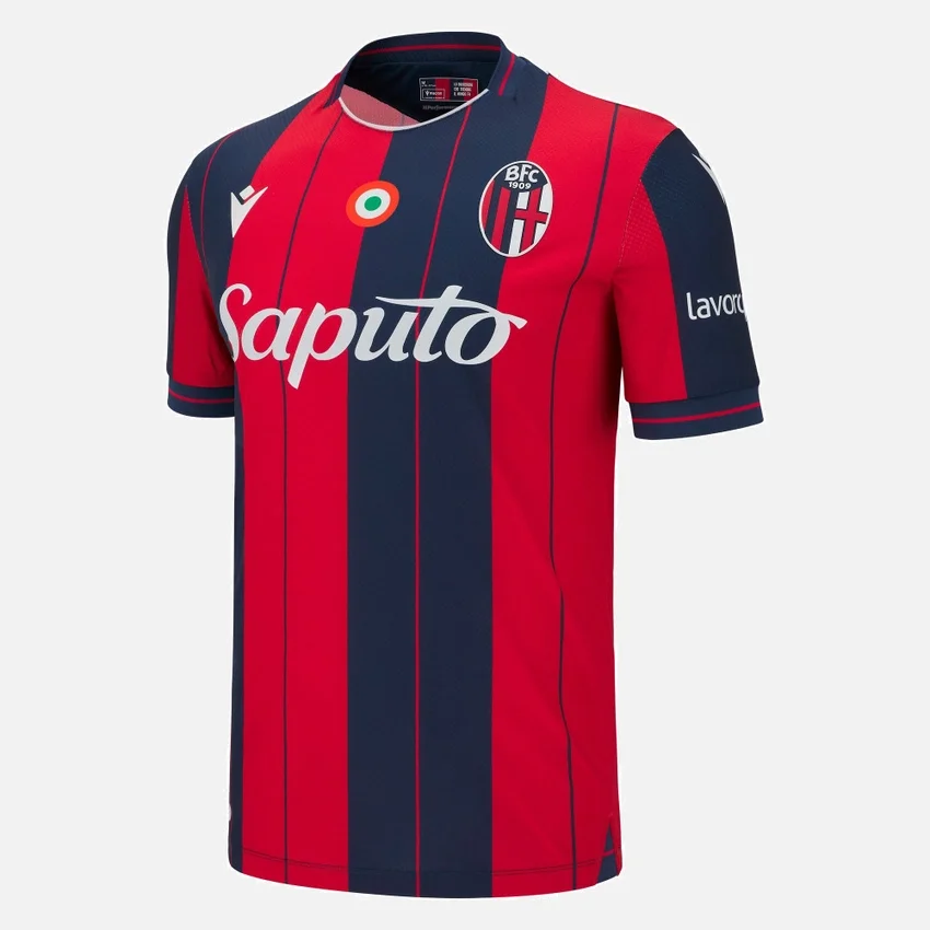 Bologna FC 1909 2025/26 Heim-Trikot für Erwachsene Bologna FC 1909 2025/26 Heim-Trikot für Erwachsene