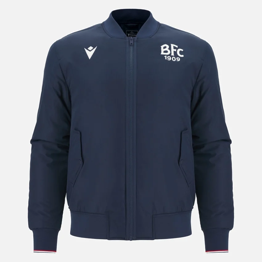 Bologna FC 1909 2025/26 Offizielle gewattete Westen für Erwachsene Bologna FC 1909 2025/26 Offizielle gewattete Westen für Erwachsene