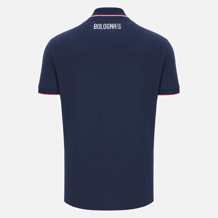 Bologna FC 1909 2025/26 Reise-Poloshirt für Erwachsene im Athleisure-Stil Bologna FC 1909 2025/26 Reise-Poloshirt für Erwachsene im Athleisure-Stil