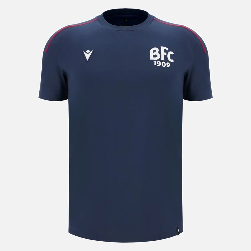 Bologna FC 1909 2025/26 Reisehemd für Erwachsene im Athleisure-Stil Bologna FC 1909 2025/26 Reisehemd für Erwachsene im Athleisure-Stil