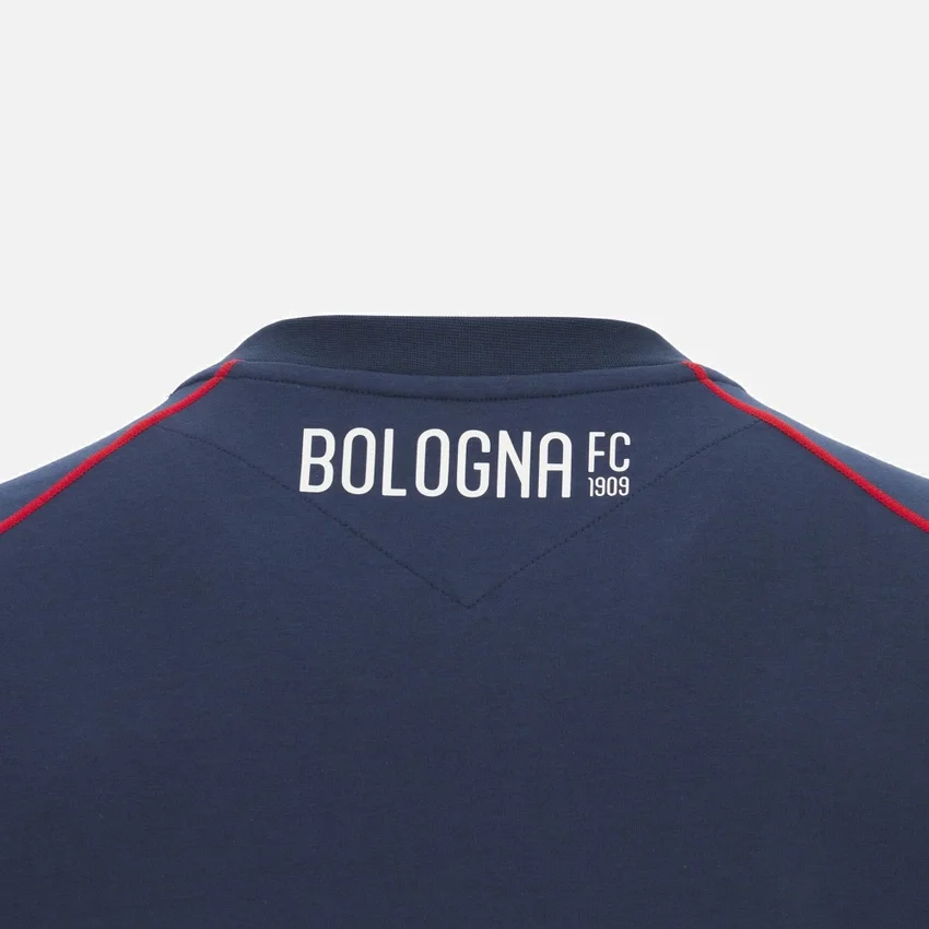 Bologna FC 1909 2025/26 Reisehemd für Erwachsene im Athleisure-Stil Bologna FC 1909 2025/26 Reisehemd für Erwachsene im Athleisure-Stil