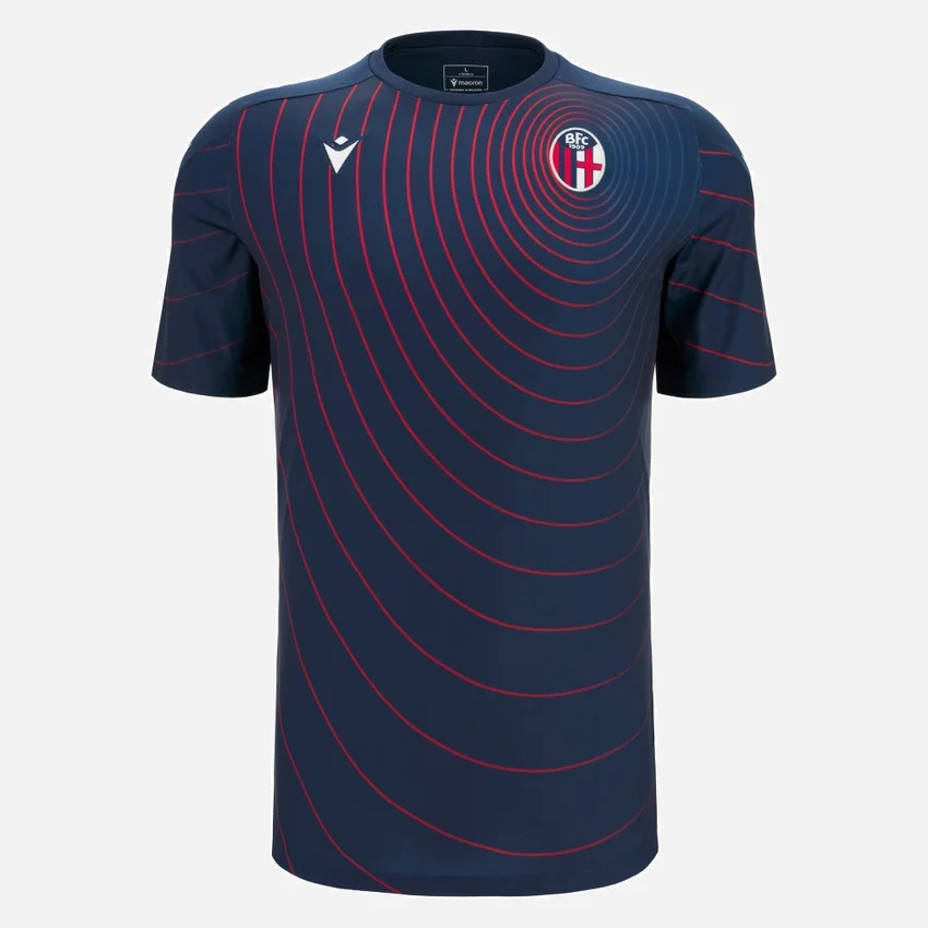 Bologna FC 1909 2025/26 Warm-up-Hemd für Erwachsene Bologna FC 1909 2025/26 Warm-up-Hemd für Erwachsene