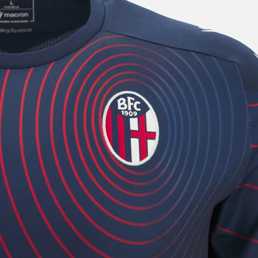 Bologna FC 1909 2025/26 Warm-up-Hemd für Erwachsene Bologna FC 1909 2025/26 Warm-up-Hemd für Erwachsene