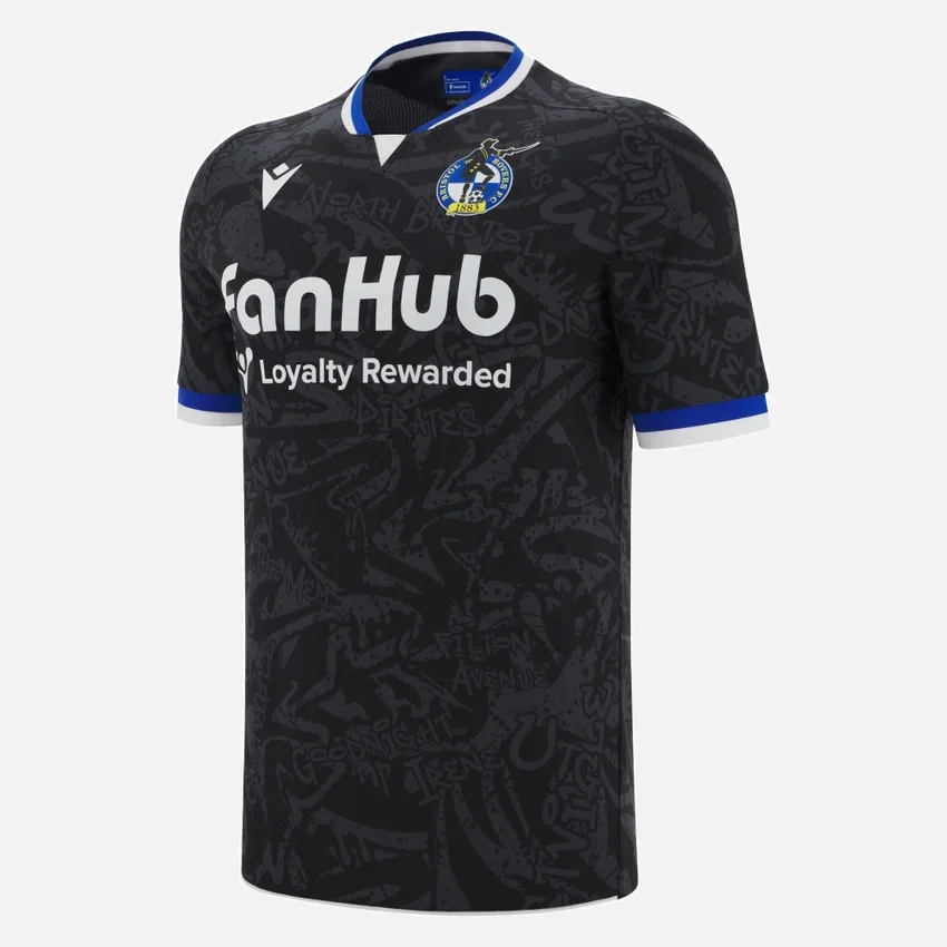 Bristol Rovers FC 2025/26 Auswärtstrikot für Erwachsene Bristol Rovers FC 2025/26 Auswärtstrikot für Erwachsene