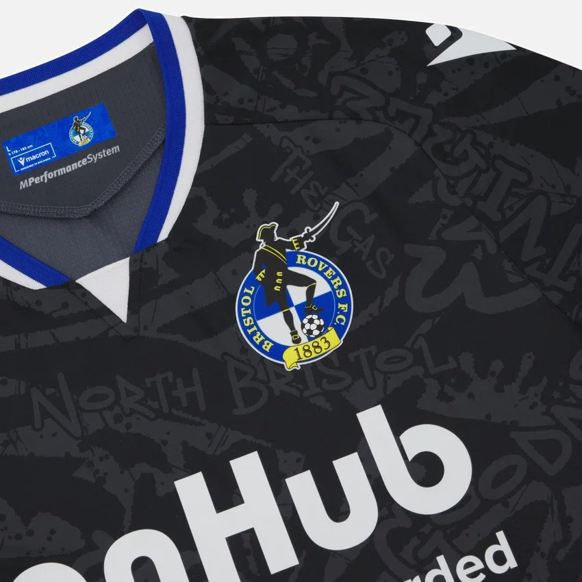 Bristol Rovers FC 2025/26 Auswärtstrikot für Erwachsene Bristol Rovers FC 2025/26 Auswärtstrikot für Erwachsene