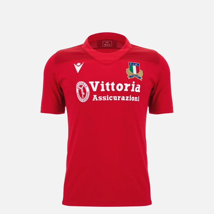 Capsule Garibaldi Italia Rugby 2025/26 Trainings-Trikot für Kinder Capsule Garibaldi Italia Rugby 2025/26 Trainings-Trikot für Kinder