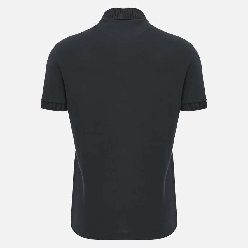 Barbarians 2025/26 Schwarzes Poloshirt für die Reise Barbarians 2025/26 Schwarzes Poloshirt für die Reise