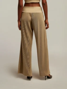 Chirsten Wide Plissee-Hose
