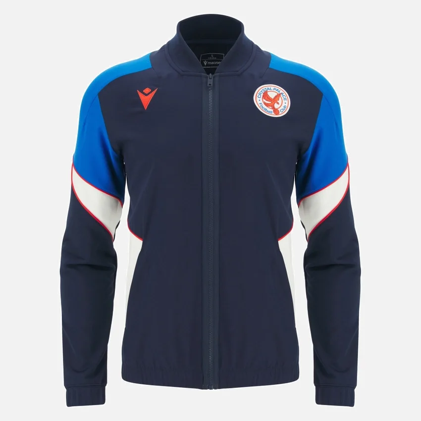 Crystal Palace 2025/26 Vintage-Oberteil mit durchgehendem Reißverschluss für Erwachsene Crystal Palace 2025/26 Vintage-Oberteil mit durchgehendem Reißverschluss für Erwachsene