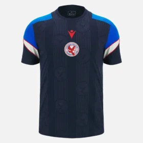 Crystal Palace 2025/26 Vintage-T-Shirt für Erwachsene
