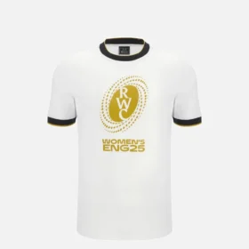 Damen-Baumwoll-T-Shirts der Junior-Fan-Linie zur Rugby-Weltmeisterschaft 2025 Damen-Baumwoll-T-Shirts der Junior-Fan-Linie zur Rugby-Weltmeisterschaft 2025