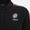 Damen-Poloshirt mit Streifen zur Rugby-Weltmeisterschaft 2025 Damen-Poloshirt mit Streifen zur Rugby-Weltmeisterschaft 2025