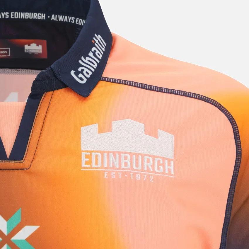 Edinburgh Rugby 2025/26 Euro Replica-Hemd Edinburgh Rugby 2025/26 Euro Replica-Hemd