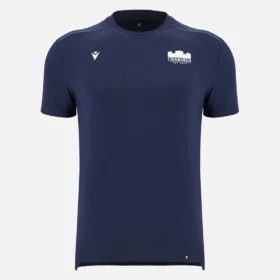 Edinburgh Rugby 2025/26 Navy Baumwoll-T-Shirt