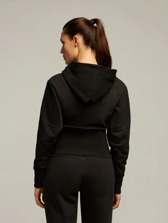 Elo 02 Hoodie aus Baumwolle mit durchgehendem Reißverschluss Elo 02 Hoodie aus Baumwolle mit durchgehendem Reißverschluss
