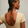 Emily Lycra-Cropped-Top-Oberteil Emily Lycra-Cropped-Top-Oberteil