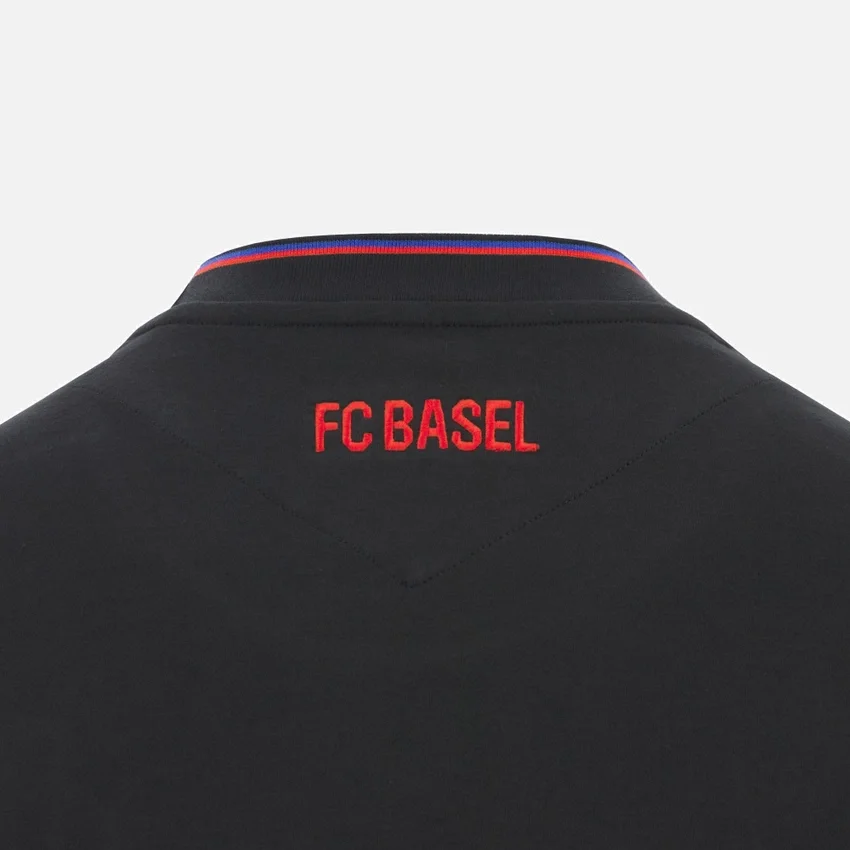 FC Basel 2025/26 Athleisure Baumwoll-T-Shirt für Erwachsene FC Basel 2025/26 Athleisure Baumwoll-T-Shirt für Erwachsene