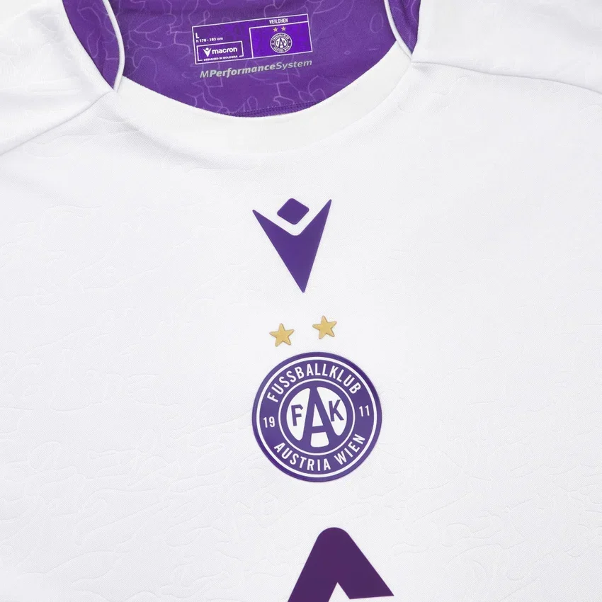 FK Austria Wien 2025/26 Auswärts-Trikot für Erwachsene FK Austria Wien 2025/26 Auswärts-Trikot für Erwachsene