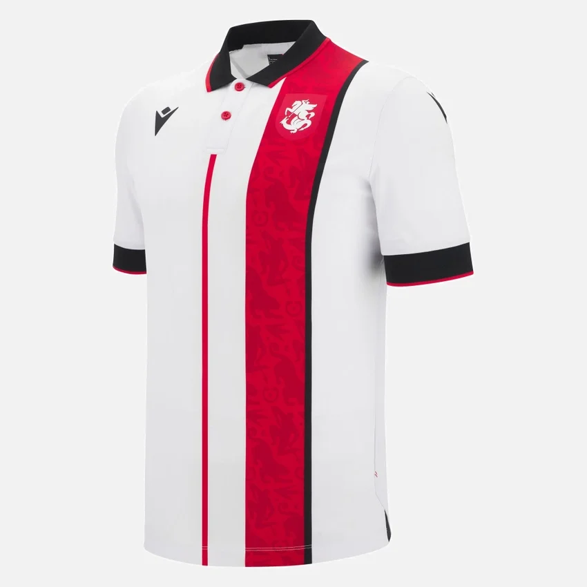 Georgischer Fußballverband 2025/26 Heim-Trikot für Erwachsene Georgischer Fußballverband 2025/26 Heim-Trikot für Erwachsene