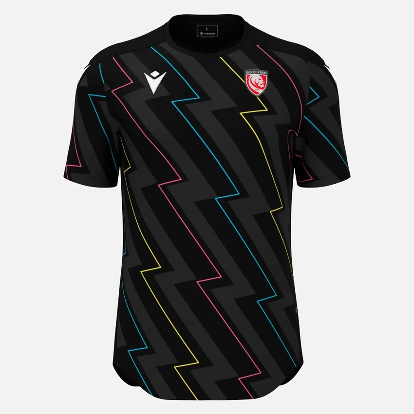 Gloucester Rugby 2025/26 Warm-up-T-Shirt Gloucester Rugby 2025/26 Warm-up-T-Shirt