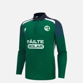 Irland Cricket-Nationalmannschaft 2026/28 ODI Junior-Langarm-Hemd
