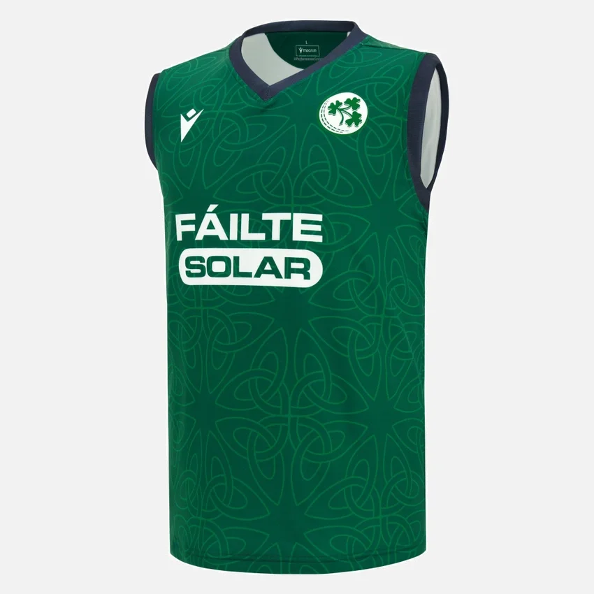 Irland Cricket Team 2026/28 ODI ärmellos Hoodie Irland Cricket Team 2026/28 ODI ärmellos Hoodie