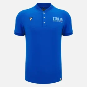 Italbasket 2025/26 Herren-Poloshirt im Athleisure-Stil