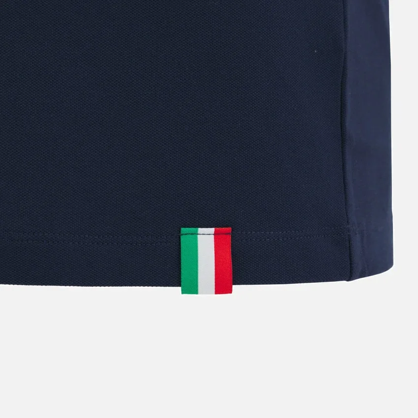 Italbasket 2025/26 Herren-Poloshirt im Athleisure-Stil Italbasket 2025/26 Herren-Poloshirt im Athleisure-Stil