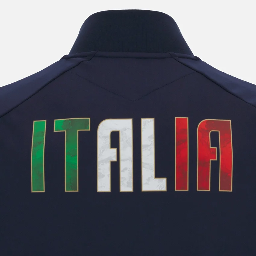 Italia Rugby 2025/26 Athleisure Anthem Jacke für Erwachsene Italia Rugby 2025/26 Athleisure Anthem Jacke für Erwachsene