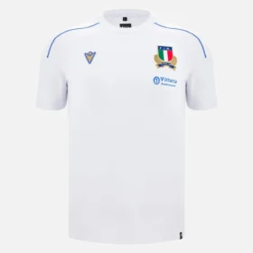 Italia Rugby 2025/26 Athleisure Baumwoll-T-Shirt für Erwachsene