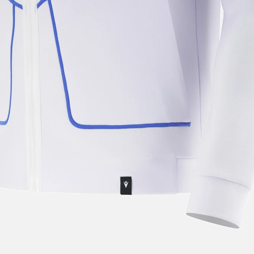 Italia Rugby 2025/26 Athleisure Sweatshirt mit durchgehendem Reißverschluss für Erwachsene Italia Rugby 2025/26 Athleisure Sweatshirt mit durchgehendem Reißverschluss für Erwachsene
