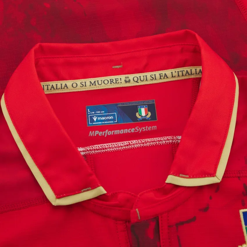 Italia Rugby 2025/26 Authentisches Ausweichhemd für Erwachsene Italia Rugby 2025/26 Authentisches Ausweichhemd für Erwachsene