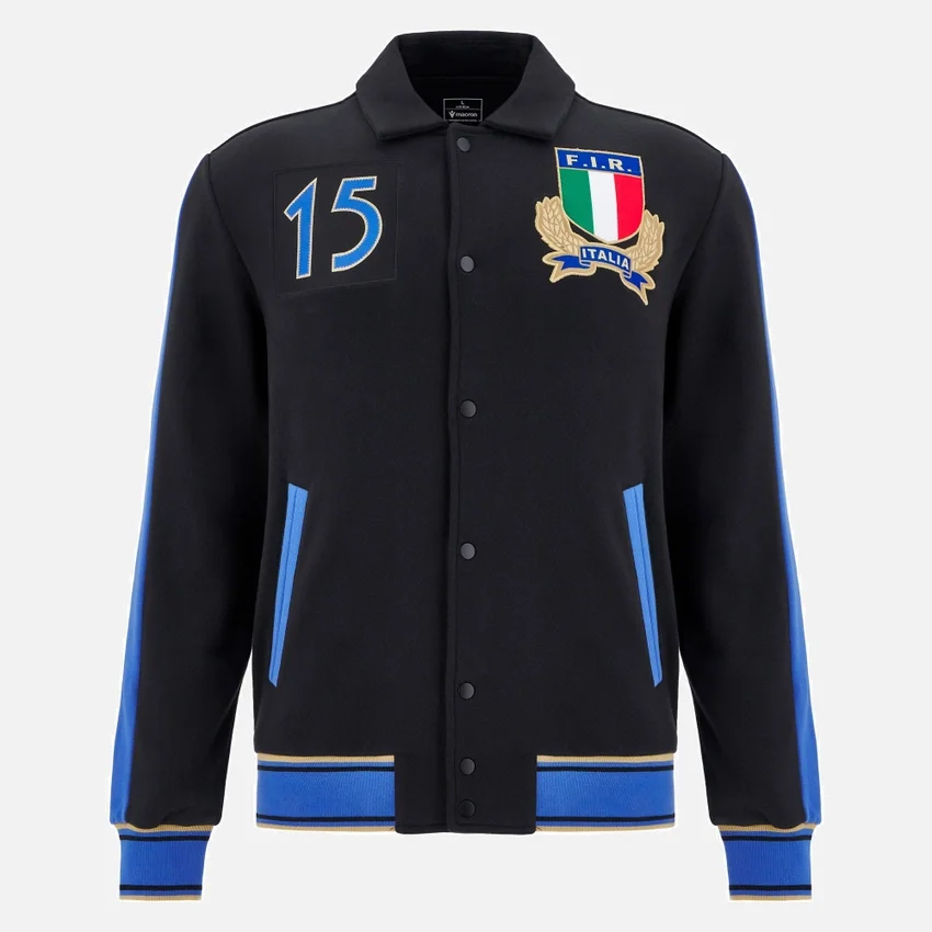 Italia Rugby 2025/26 College-Sweatshirt für Erwachsene aus der Fan-Kollektion Italia Rugby 2025/26 College-Sweatshirt für Erwachsene aus der Fan-Kollektion