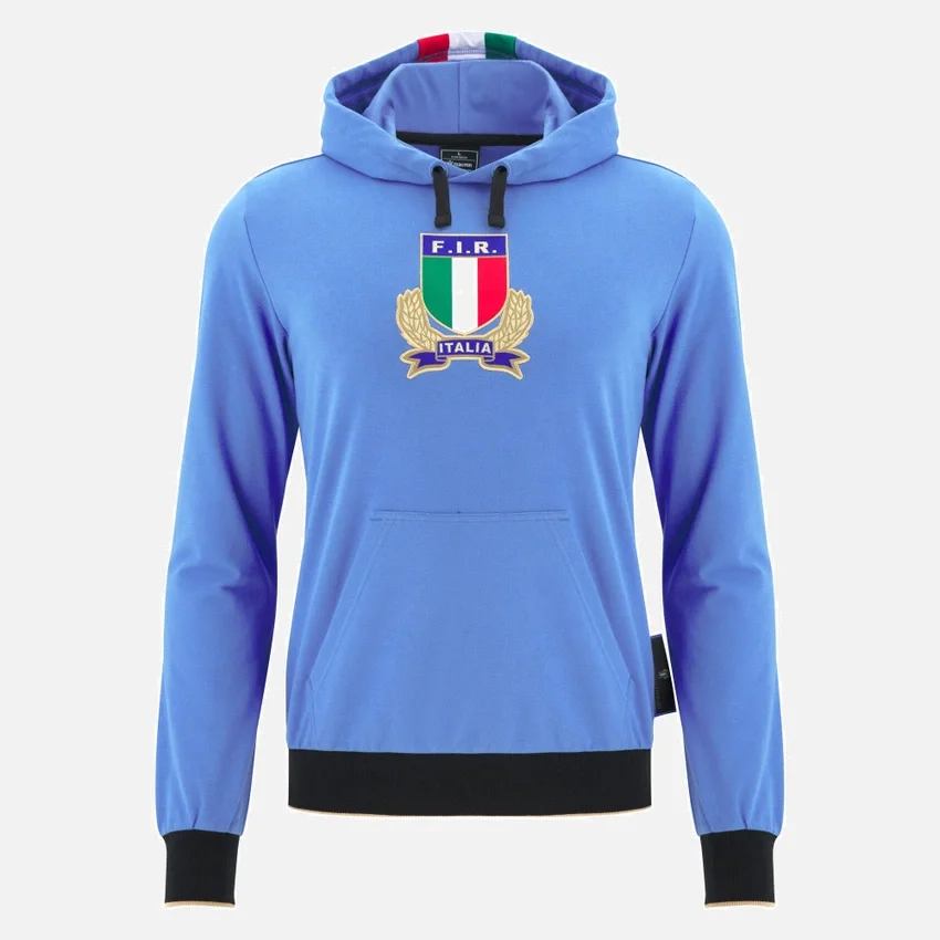 Italia Rugby 2025/26 Fan-Kollektion für Erwachsene Sweatshirt mit durchgehendem Reißverschluss Italia Rugby 2025/26 Fan-Kollektion für Erwachsene Sweatshirt mit durchgehendem Reißverschluss
