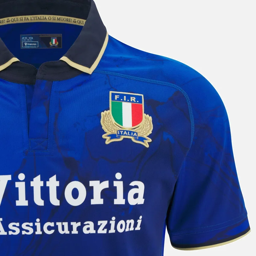 Italia Rugby 2025/26 Junior-Heimhemd-Replik Italia Rugby 2025/26 Junior-Heimhemd-Replik