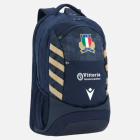 Italia Rugby 2025/26 Rucksack in Marineblau und Gold Italia Rugby 2025/26 Rucksack in Marineblau und Gold