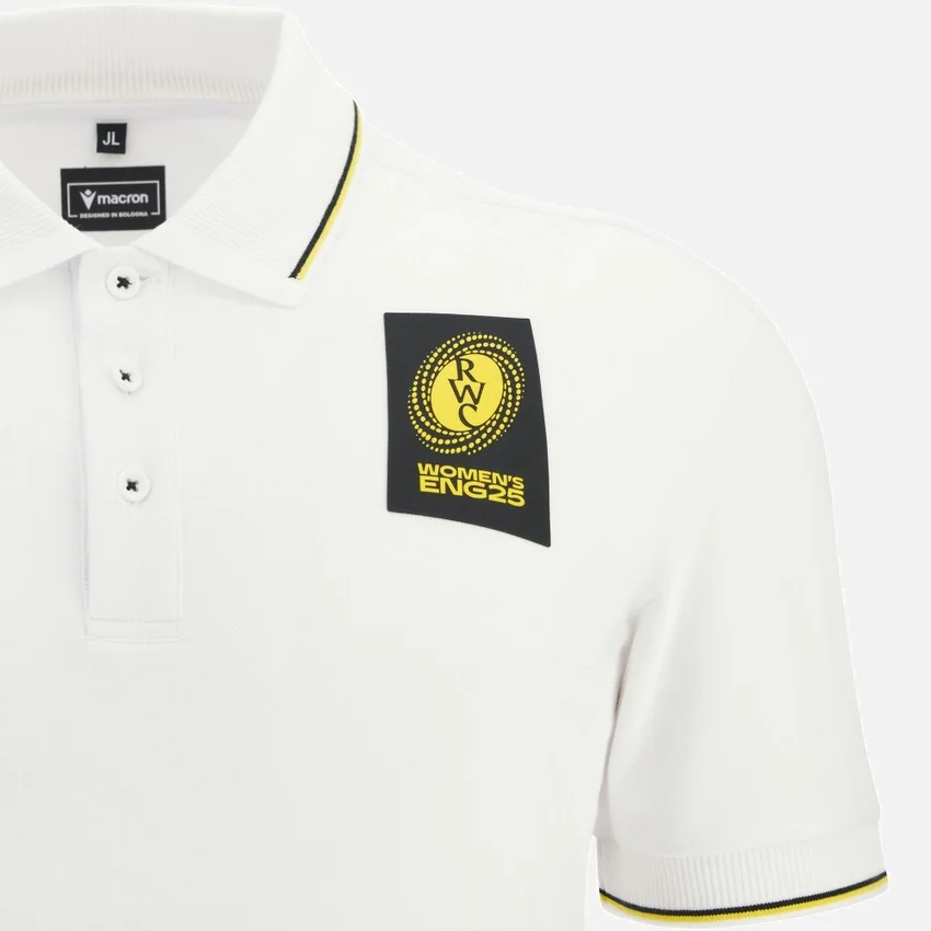 Junior-Poloshirt „Athleisure“ zur Rugby-Weltmeisterschaft der Frauen 2025 Junior-Poloshirt „Athleisure“ zur Rugby-Weltmeisterschaft der Frauen 2025