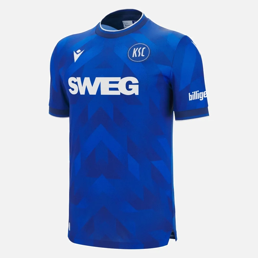 Karlsruher SC 2025/26 Heim-Trikot für Erwachsene Karlsruher SC 2025/26 Heim-Trikot für Erwachsene