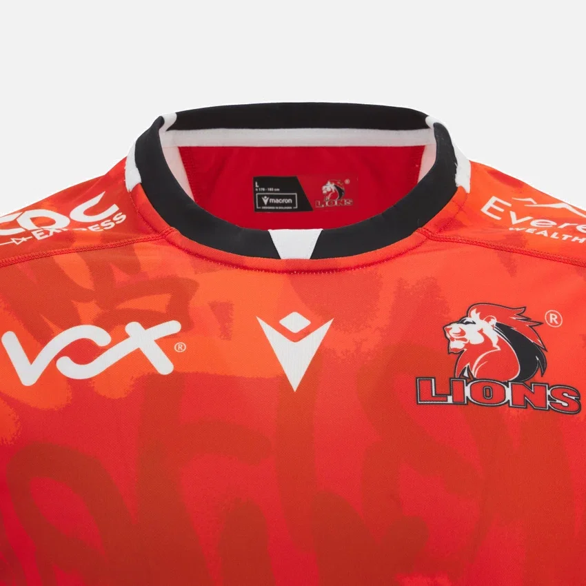 Lions Rugby 2025/26 Heimhemd für Erwachsene aus Polyester Lions Rugby 2025/26 Heimhemd für Erwachsene aus Polyester