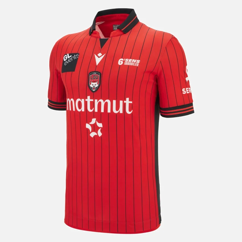 Lou Rugby 2025/26 Auswärts-Replica-Hemd für Erwachsene Lou Rugby 2025/26 Auswärts-Replica-Hemd für Erwachsene