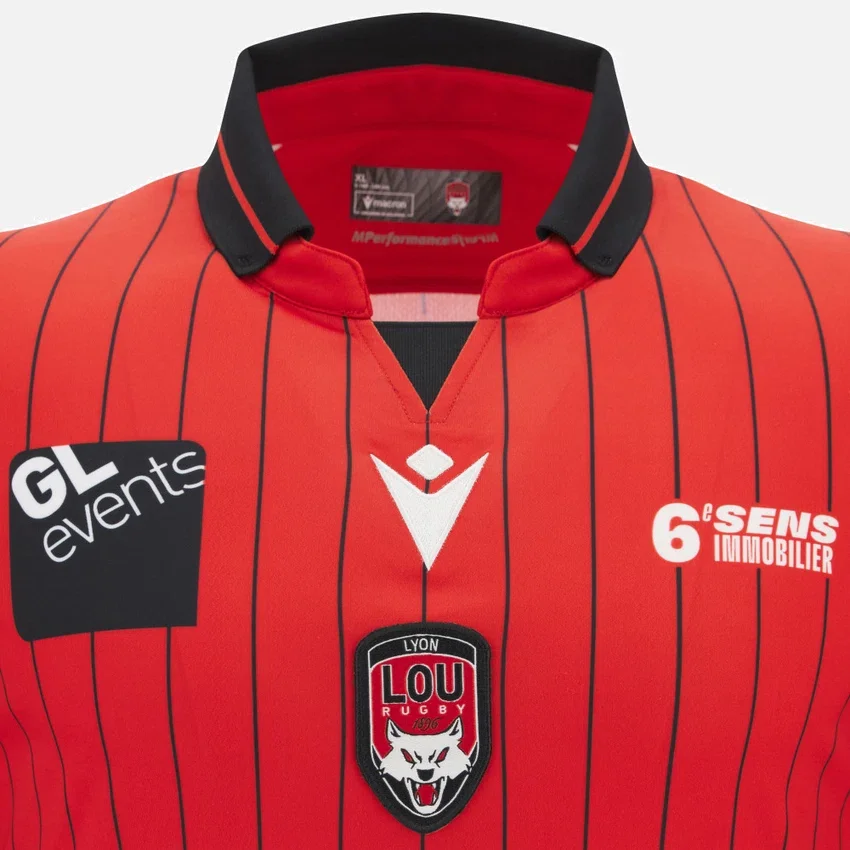 Lou Rugby 2025/26 Auswärts-Replica-Hemd für Erwachsene Lou Rugby 2025/26 Auswärts-Replica-Hemd für Erwachsene