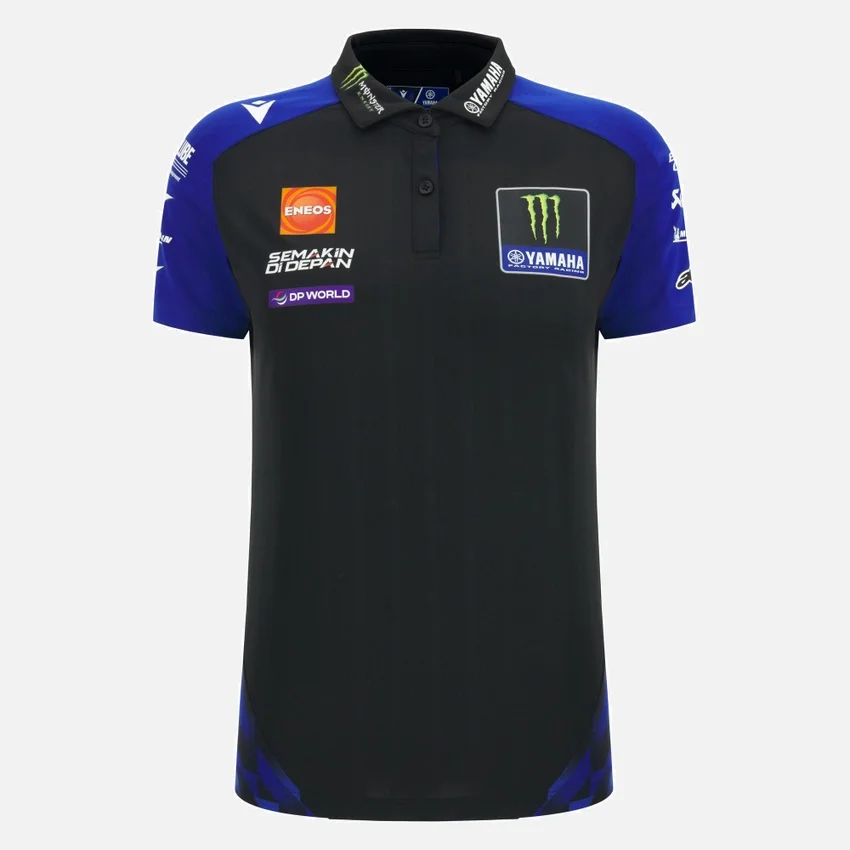 Monster Energy Yamaha MotoGP 2026 Damen-Team-Replica-Poloshirt Monster Energy Yamaha MotoGP 2026 Damen-Team-Replica-Poloshirt