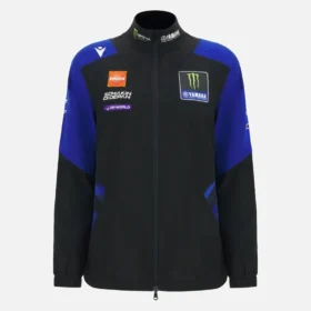 Monster Energy Yamaha MotoGP 2026 Damen-Team-Replica-Sweatshirt mit durchgehendem Reißverschluss Monster Energy Yamaha MotoGP 2026 Damen-Team-Replica-Sweatshirt mit durchgehendem Reißverschluss