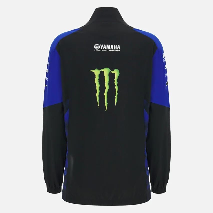 Monster Energy Yamaha MotoGP 2026 Damen-Team-Replica-Sweatshirt mit durchgehendem Reißverschluss Monster Energy Yamaha MotoGP 2026 Damen-Team-Replica-Sweatshirt mit durchgehendem Reißverschluss
