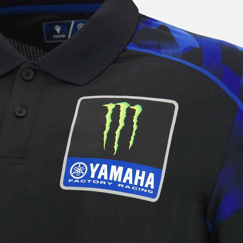 Monster Energy Yamaha MotoGP 2026 Fan Gear Poloshirt – kleinere Größen Monster Energy Yamaha MotoGP 2026 Fan Gear Poloshirt – kleinere Größen