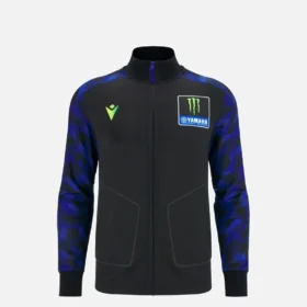 Monster Energy Yamaha MotoGP 2026 Fan Gear Sweatshirt mit durchgehendem Reißverschluss – kleinere Größen