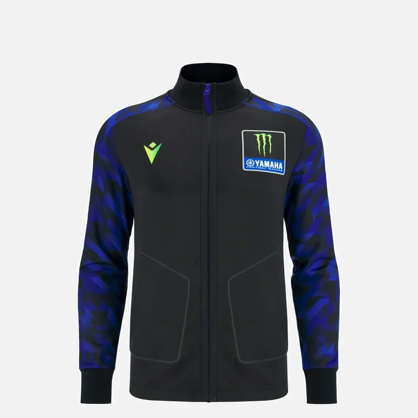 Monster Energy Yamaha MotoGP 2026 Fan Gear Sweatshirt mit durchgehendem Reißverschluss – kleinere Größen Monster Energy Yamaha MotoGP 2026 Fan Gear Sweatshirt mit durchgehendem Reißverschluss – kleinere Größen
