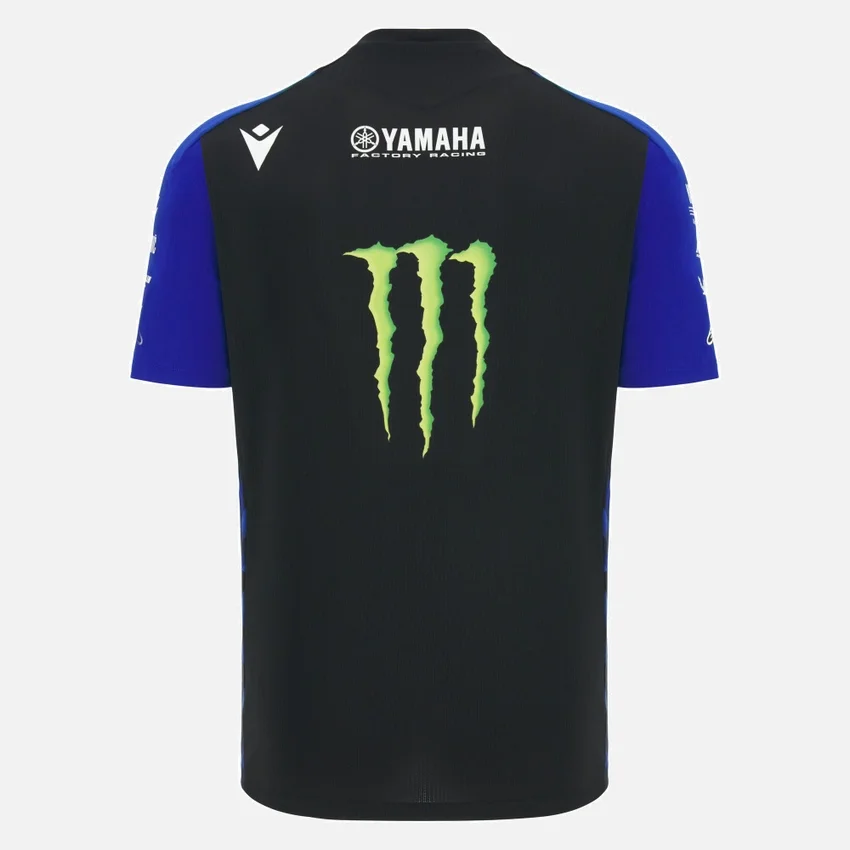 Monster Energy Yamaha MotoGP 2026 Herren-Team-Replica-Hemd Monster Energy Yamaha MotoGP 2026 Herren-Team-Replica-Hemd