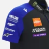 Monster Energy Yamaha MotoGP 2026 Herren-Team-Replica-Poloshirt Monster Energy Yamaha MotoGP 2026 Herren-Team-Replica-Poloshirt