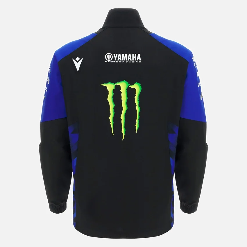 Monster Energy Yamaha MotoGP 2026 Herren-Team-Replica-Sweatshirt mit durchgehendem Reißverschluss Monster Energy Yamaha MotoGP 2026 Herren-Team-Replica-Sweatshirt mit durchgehendem Reißverschluss